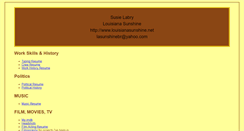 Desktop Screenshot of louisianasunshine.net